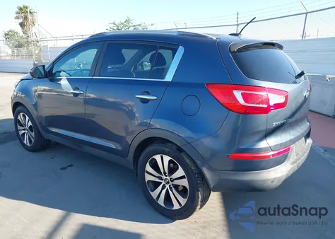 2013 Kia Sportage Ex from USA, damaged, VIN KNDPC3A21D7396542